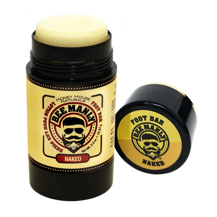 Bee Manly Gift Set: Beard Balm, Elixir &amp; Foot Bar Set