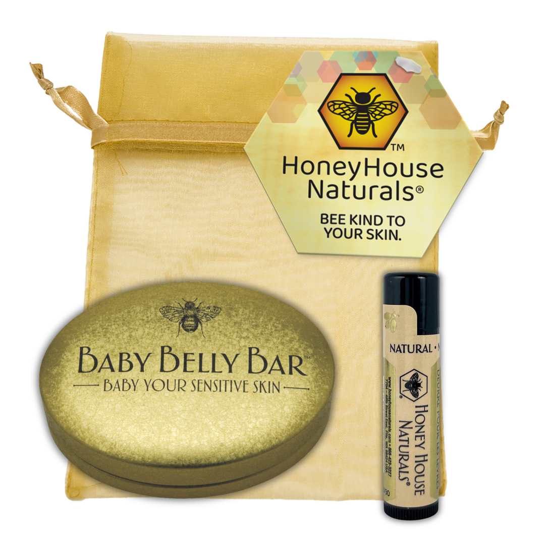 Belly Bar & Lip Butter Gift Set Duo