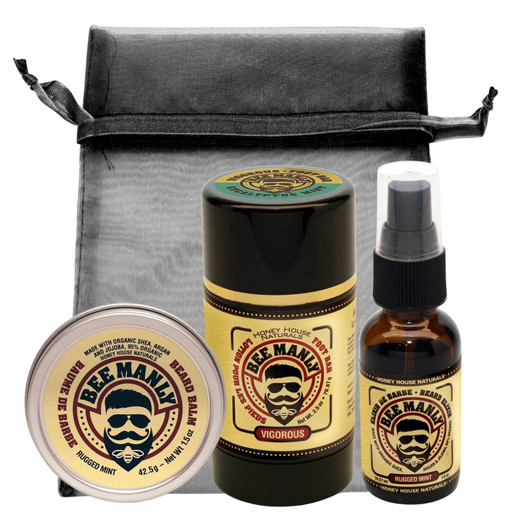 Bee Manly 3-Piece Gift Set
