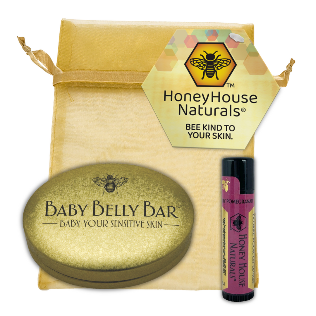 Belly Bar & Lip Butter Gift Set Duo