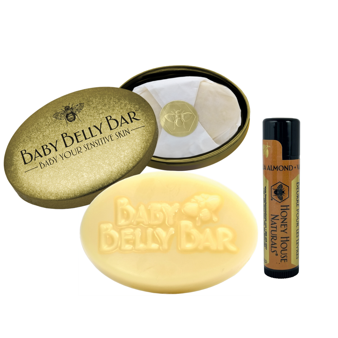 Belly Bar & Lip Butter Gift Set Duo