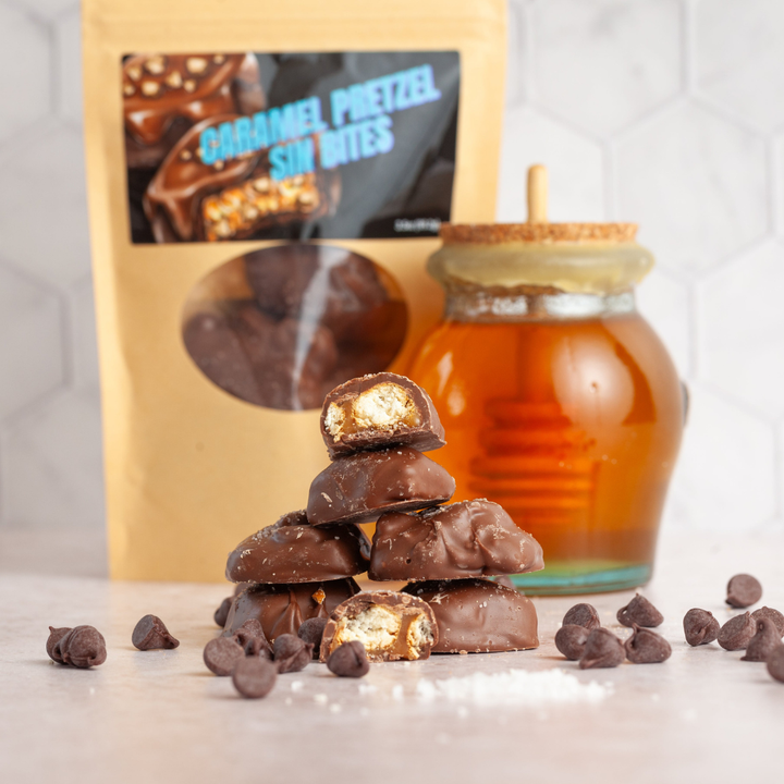 Sin Bites: Caramel Pretzel Chocolate and Sea Salt