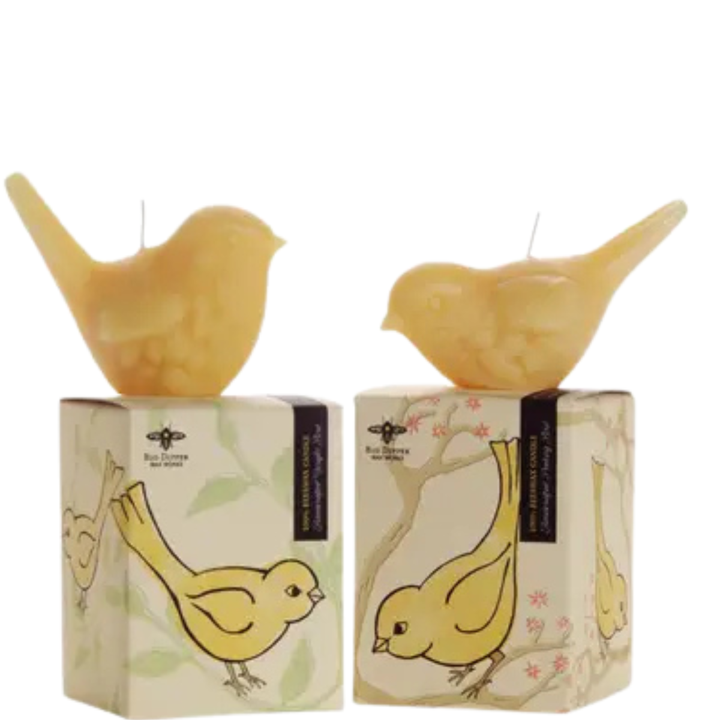 Song Bird Beeswax Candles