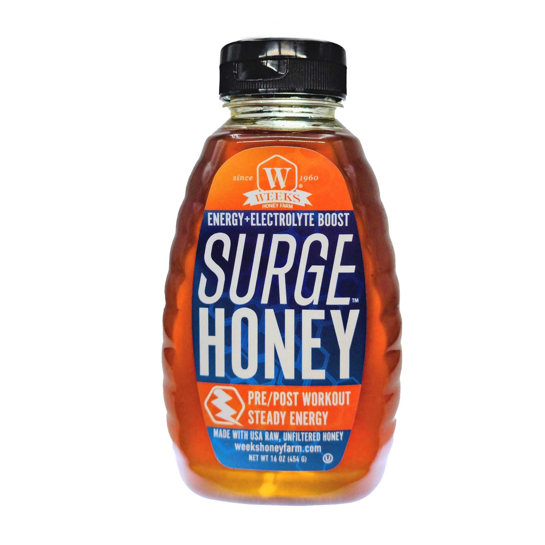 Surge Honey™ – Pure Raw Energy &amp; Electrolyte Boost for Pre/Post Workouts