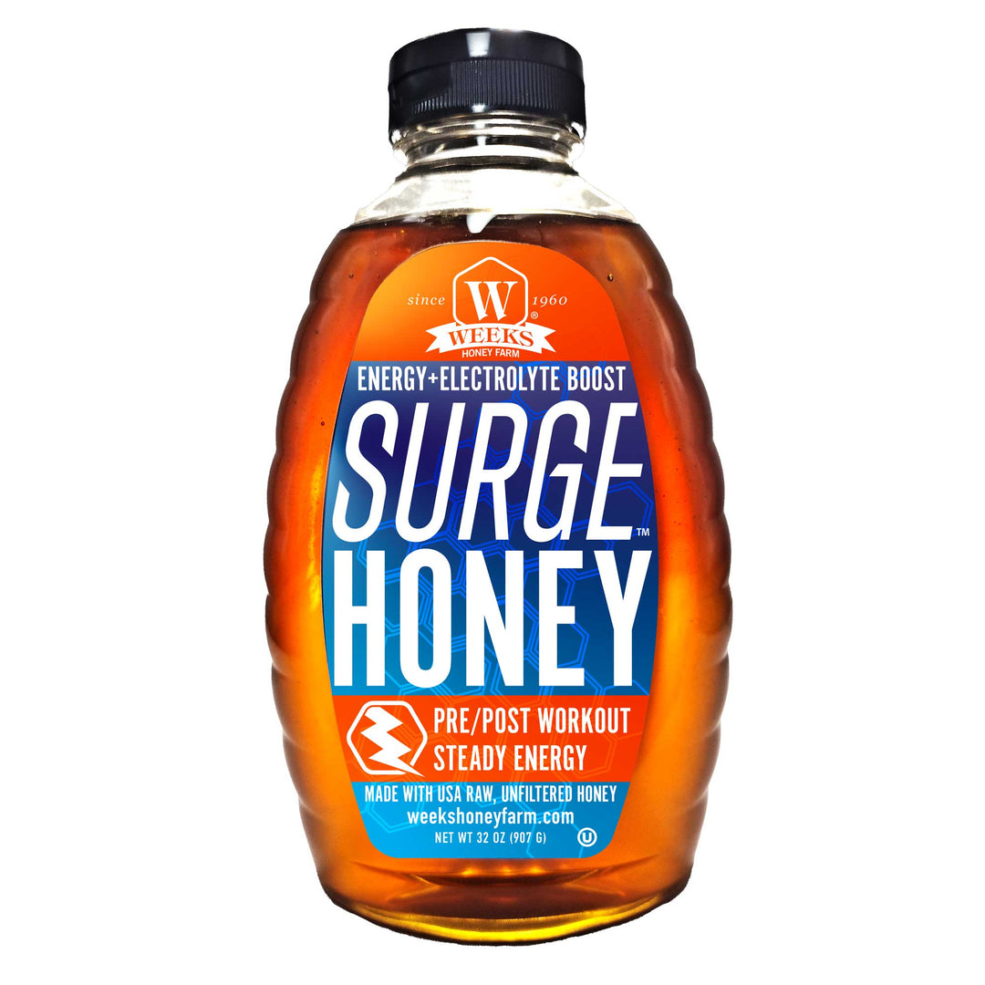 Surge Honey™ – Pure Raw Energy &amp; Electrolyte Boost for Pre/Post Workouts