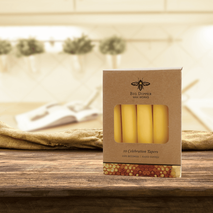 Beeswax Celebration Tapers