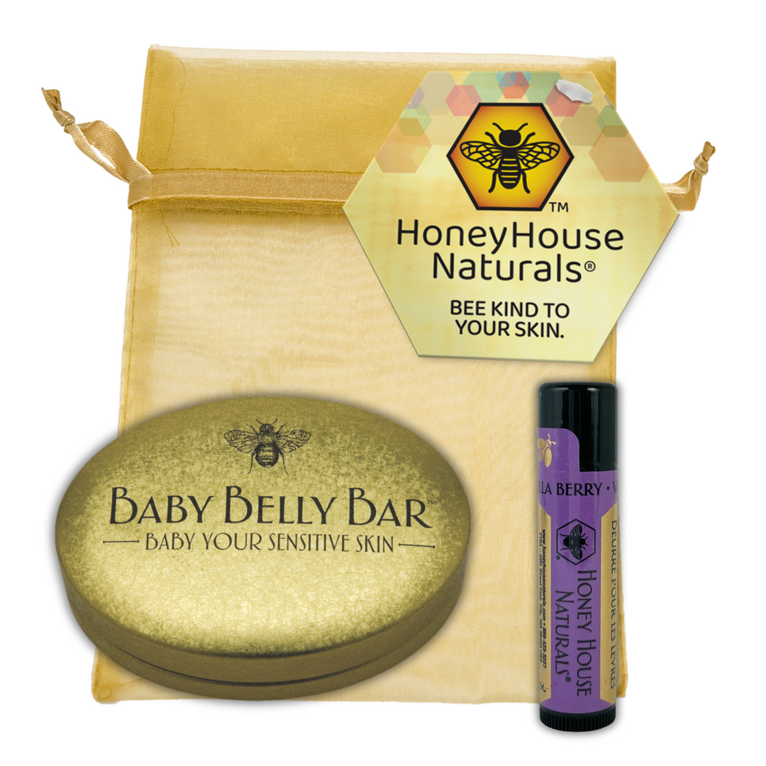 Belly Bar & Lip Butter Gift Set Duo