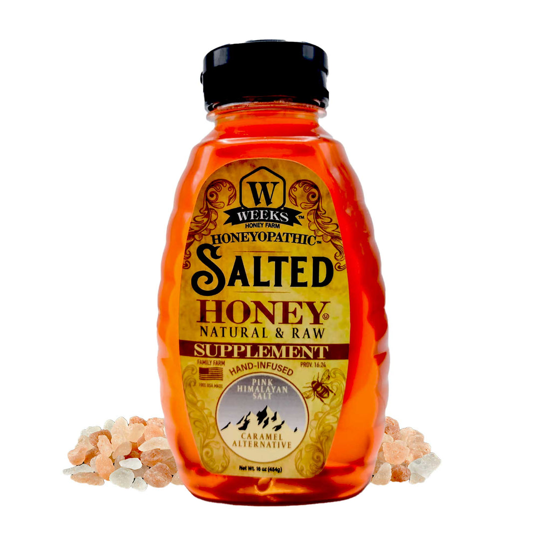 Infused Honey Trio – Ceylon Cinnamon, Rosemary &amp; Salted Honey (3 x 16 oz)