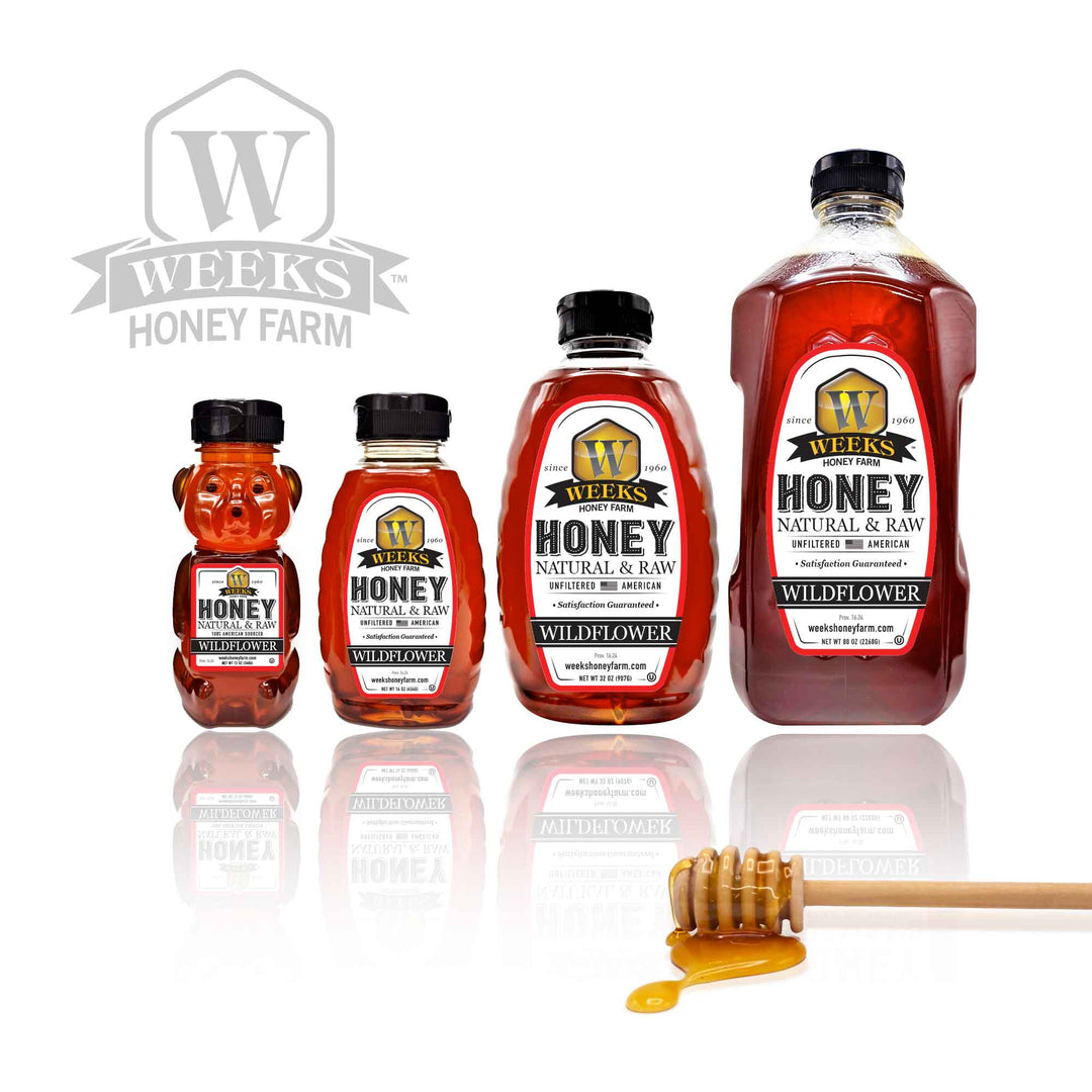 Georgia Wildflower Honey | 100% Raw &amp; Pure – Weeks Honey Farm