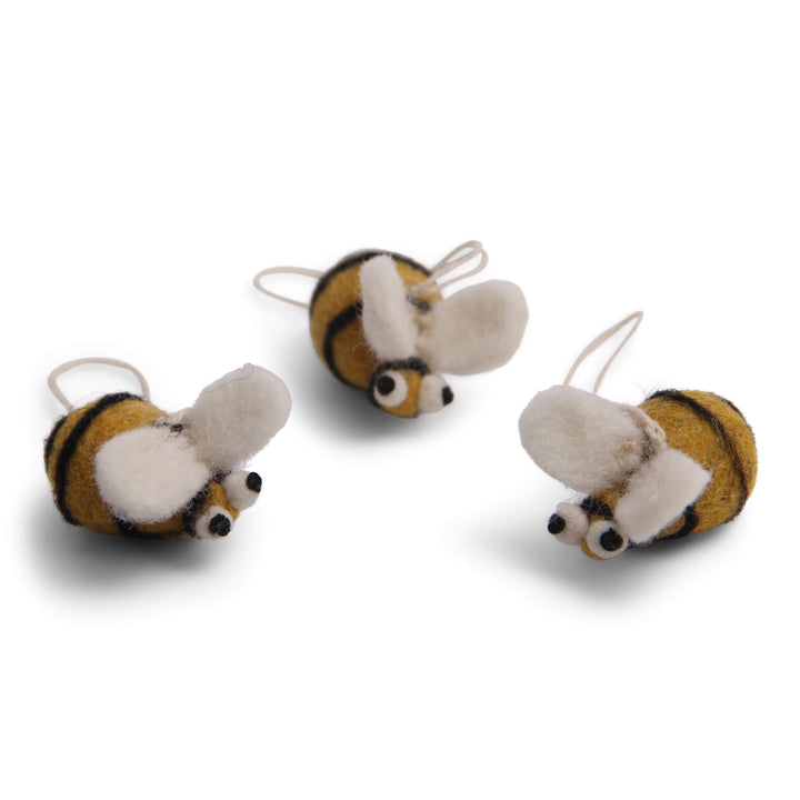 Wool Bees - 3pk - Handmade