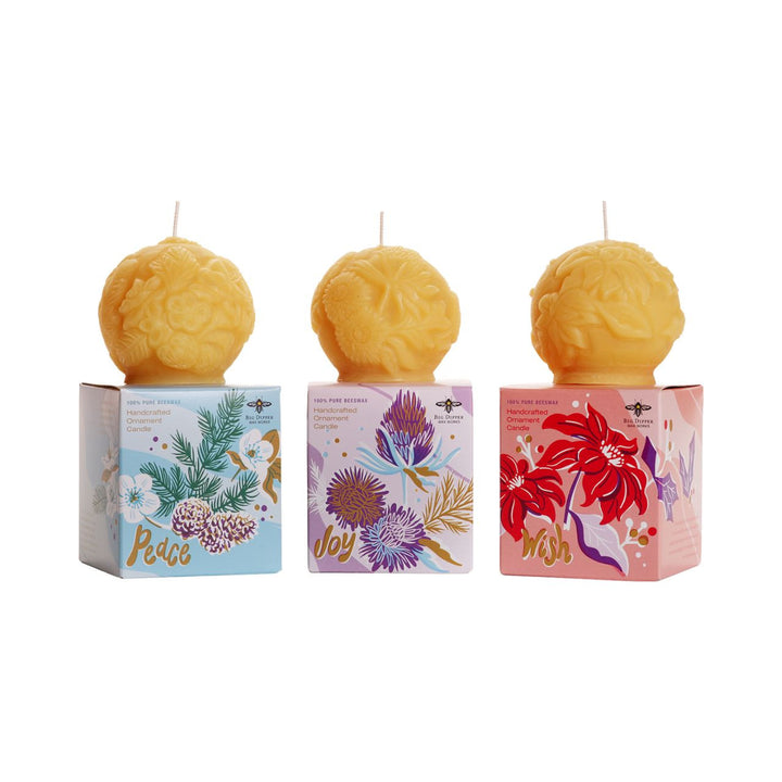 Beeswax Ornament Candles - Individual