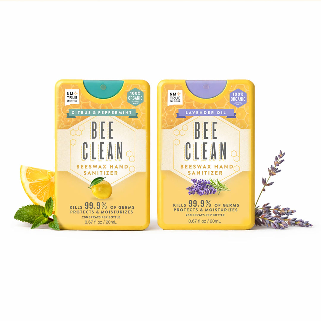 Bee Clean Organic Beeswax Hand Sanitizer