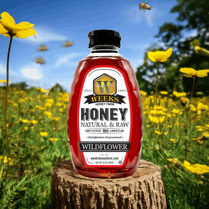 Georgia Wildflower Honey | 100% Raw &amp; Pure – Weeks Honey Farm