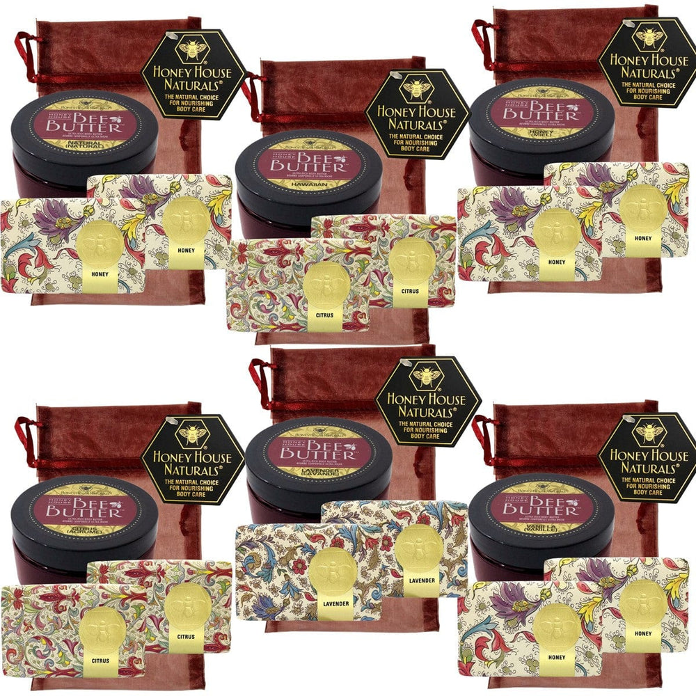 Honey House Naturals Bee Butter Cream TUB & Soap Gift Set