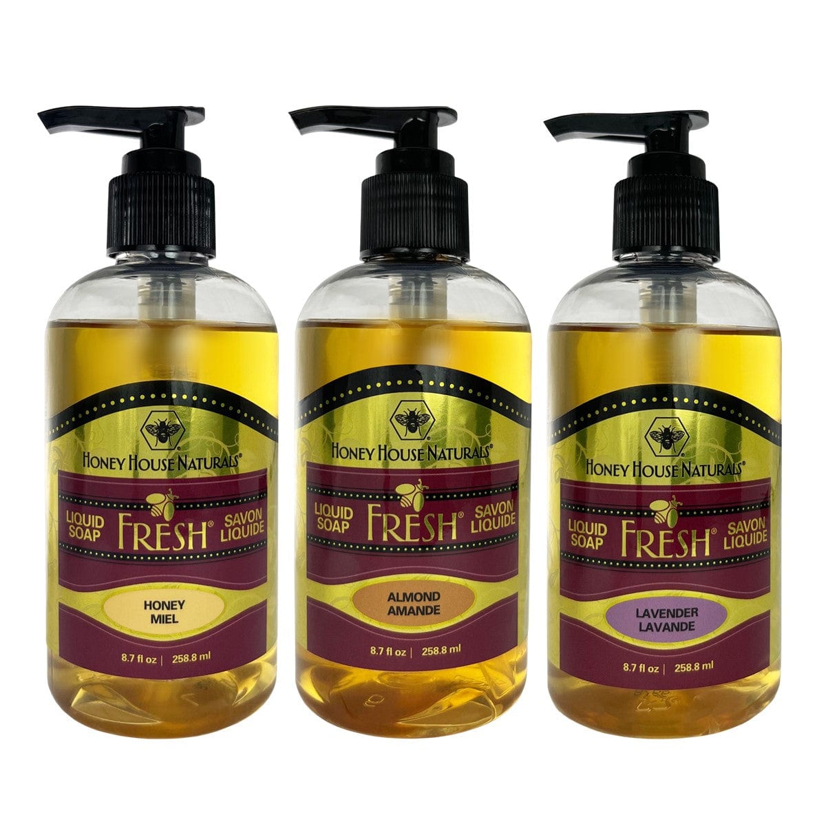 Honey House Naturals Bee Fresh Liquid Soap - 8oz.