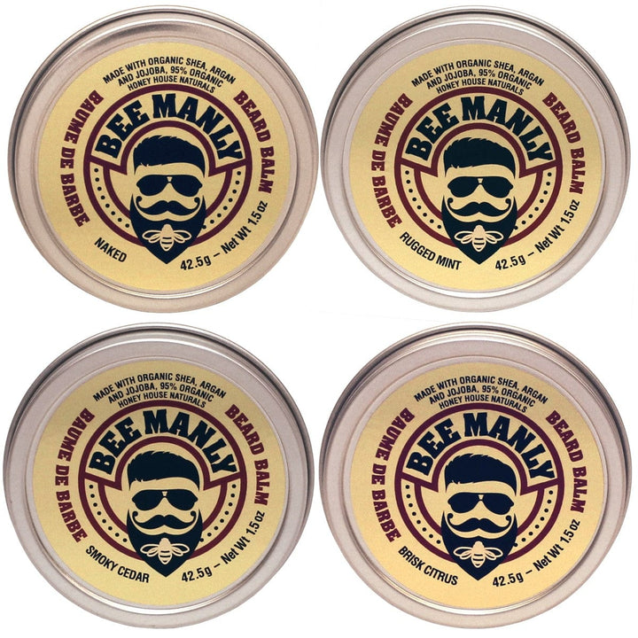 Honey House Naturals Bee Manly Beard Balm