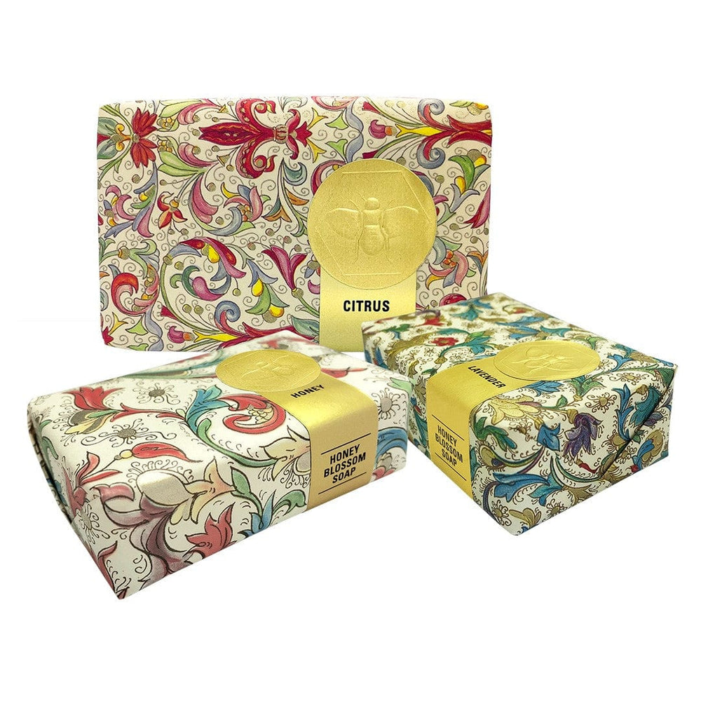 Honey House Naturals Choose Your Own Scent 3 Wrapped Soap Gift Set