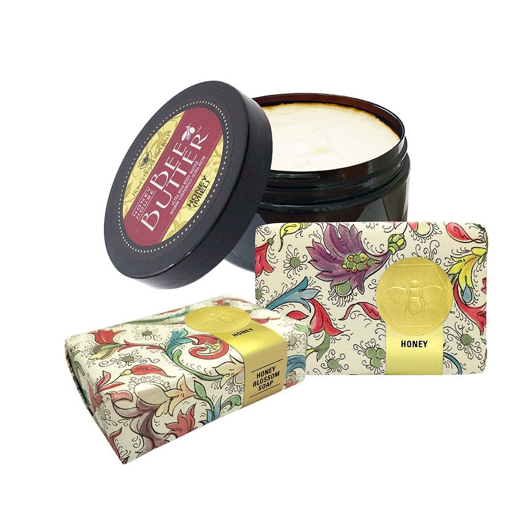 Honey House Naturals Choose Your Own Scent Bee Butter Cream TUB & Soap Gift Set