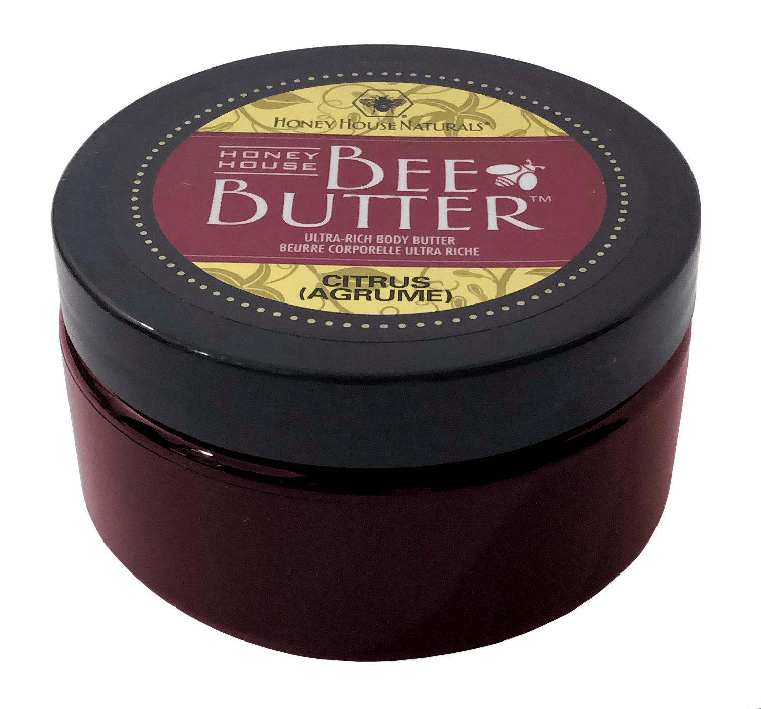 Honey House Naturals Citrus Bee Butter Cream TUB - 8oz