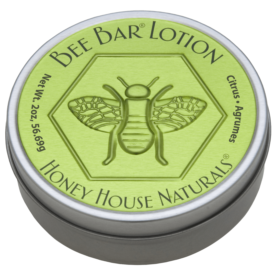Honey House Naturals Citrus Large Bee Bar Lotion Bar