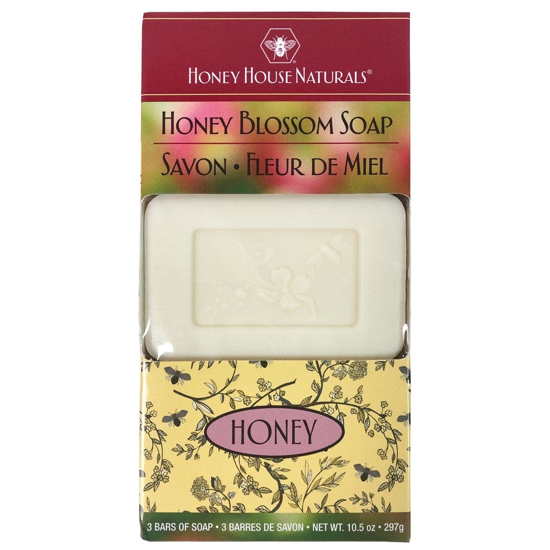 Honey House Naturals Honey 3 Bar Box of 3.5oz Soap
