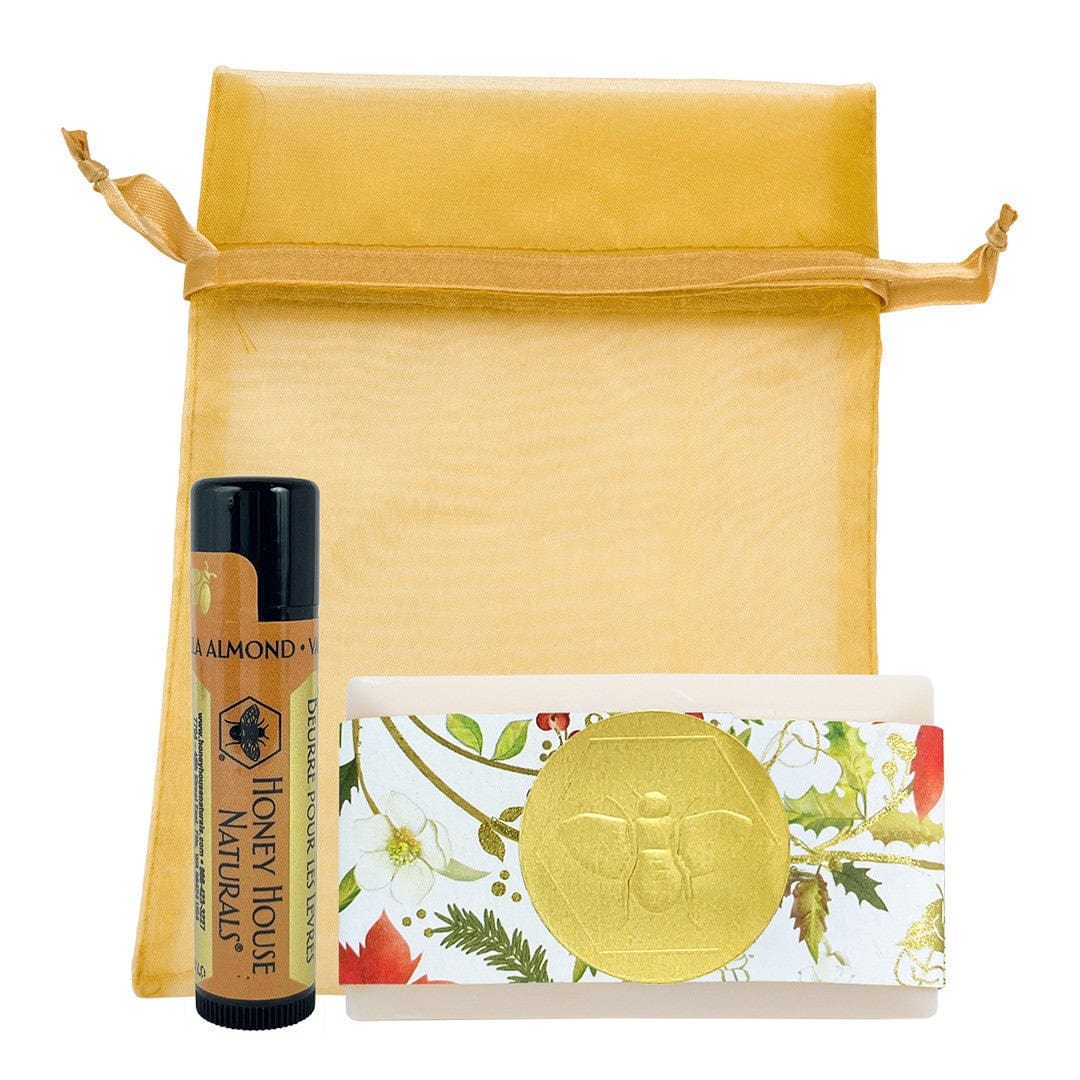 Honey House Naturals Honey Holiday Mini Soap & Lip Butter Set - While Supplies Last