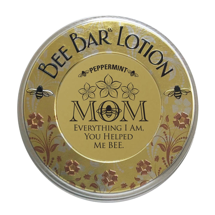 Honey House Naturals Mom / Peppermint Sentiment Large Bee Bar - Dad, Mom, Son, Daughter