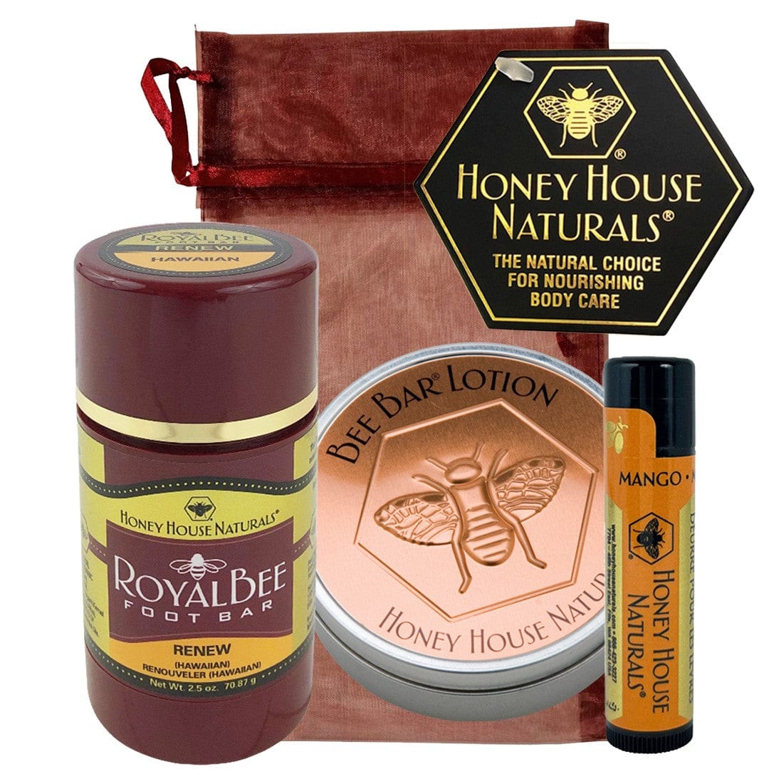 Honey House Naturals Renew - Hawaiian The Works! Gift Set