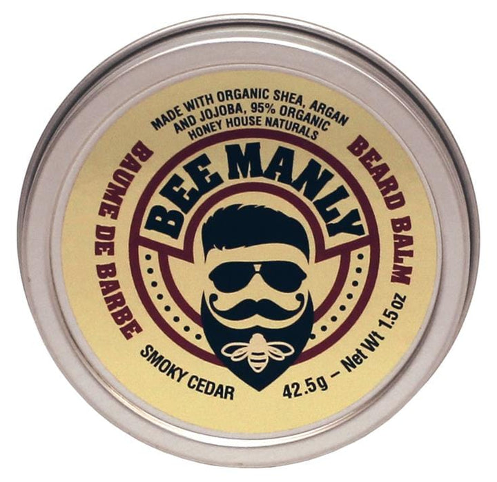 Honey House Naturals Smoky Cedar Bee Manly Beard Balm