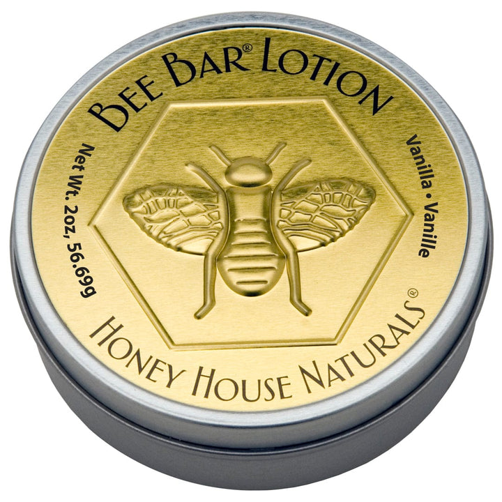 Honey House Naturals Vanilla Large Bee Bar Lotion Bar